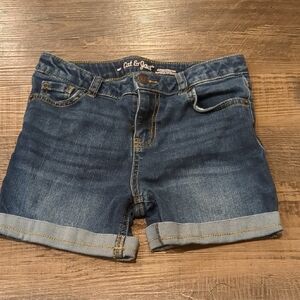 Cat & Jack Blue Jean Shorts Classic Style